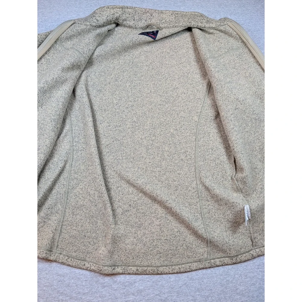 Badlands Galt Jacket Mens 2XL Oatmeal Heather Full Zip Fleece Sweater RN127615